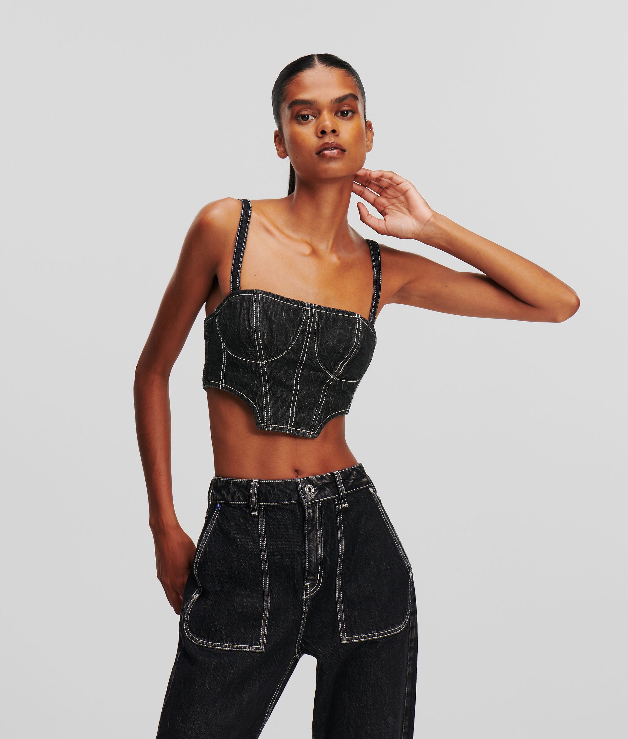 (image for) Premium KLJ DENIM BUSTIER